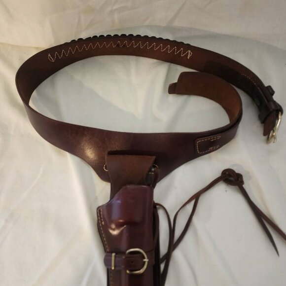 Triple K 114-15 Western Leather Belt & Holster - Picture 10 of 10